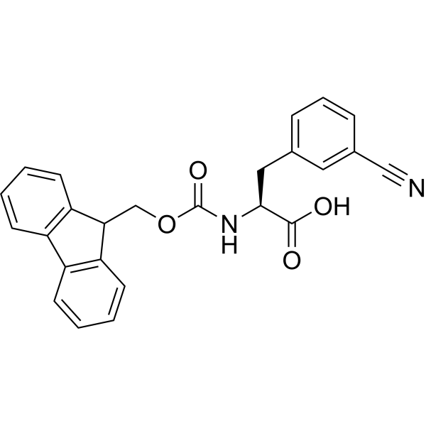 (S)-2-((((9H-Fluoren-9-yl)methoxy)carbonyl)amino)-3-(3-cyanophenyl)propanoic acid 205526-36-9